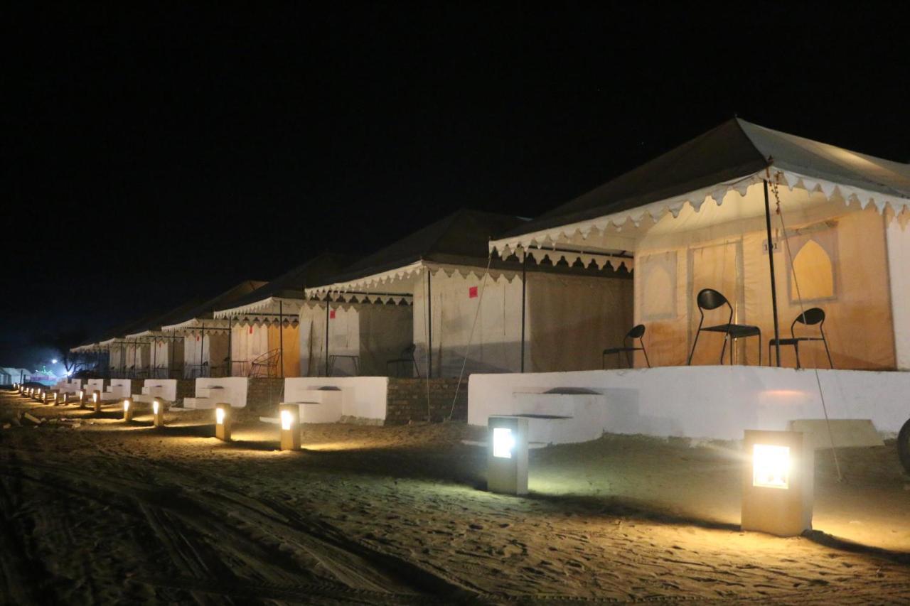 Desert camp evening