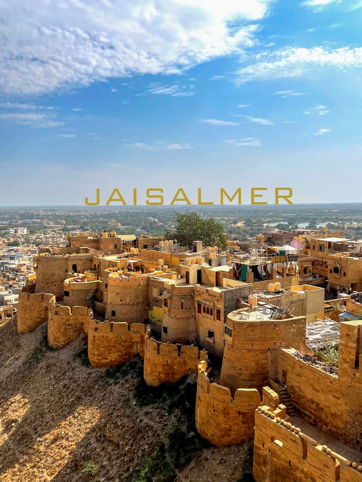 Golden Citadel View - Jaisalmer Fort